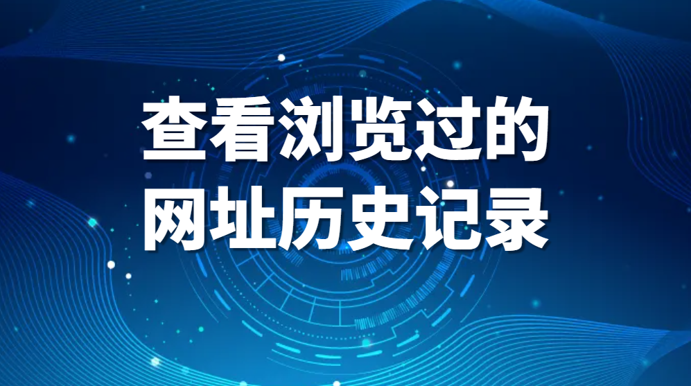 查看浏览过的网址历史记录?攻略来了!(图1)